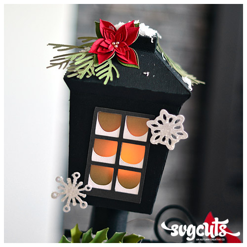 Download Christmas Lantern Street Lamp By Thienly Azim Svgcuts Com Blog