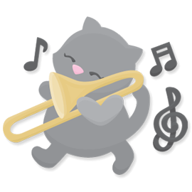 Jazz Cat SVG