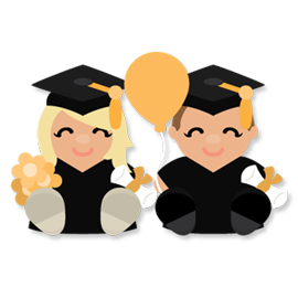 With Graduation season upon us, we hope this cute graduate comes in handy for your Graduation paper projects.  Use it on this year's graduates, or scrapbook your old graduation photos you have laying around.  These cute graduates work for preschool, grade school, junior high, high school and college graduates!