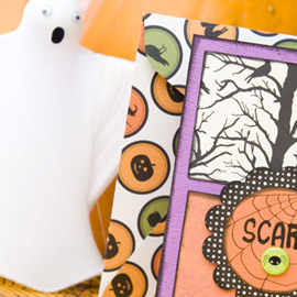 Simple Halloween Cards by SVGCuts.com