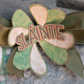 St. Patricks Day Banner By Fleurette F Bloom