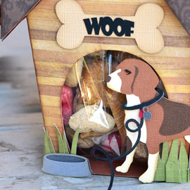 Doggie House Gift Box by Thienly Azim