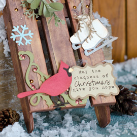 Christmas Sled Decor By Thienly Azim