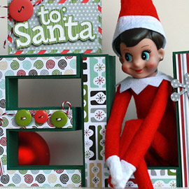 A Home For Your Elf On The Shelf By Amy McCabe