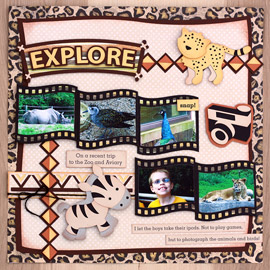 Explore Layout by Amy McCabe