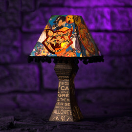 Halloween Lamp by Leo Kowal