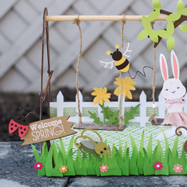Spring Swing Set Decor By Thienly Azim