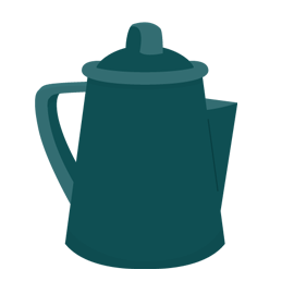 Free SVG File – 06.02.13 – Camping Coffee Pot
