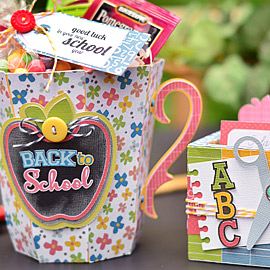 Teacher’s Index Card Box and Gift Mug by Brigit Mann