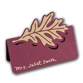 Free SVG File – 09.23.13 – Fall Leaf Placecards