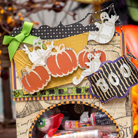 Ghosts Galore & Trick Or Treat Witch Candy Boxes by Kathy Helton