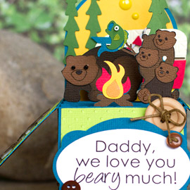 A Beary Happy Father's Day Box Card