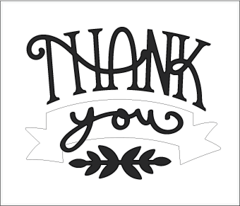 Free SVG File – 05.14.16 – Thank You Card
