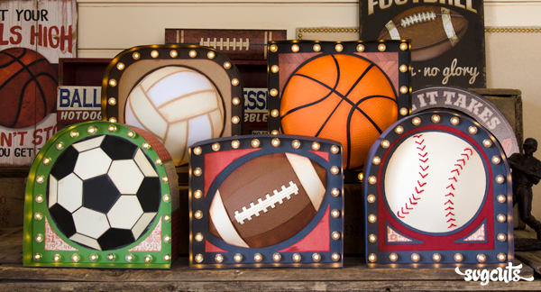 Game Day Marquee Signs SVG Kit