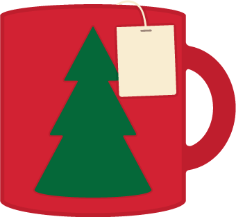 Free SVG File – 11.09.16 – Christmas Mug Card with Envelope
