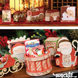 Popular Christmas paper projects from SVGCuts