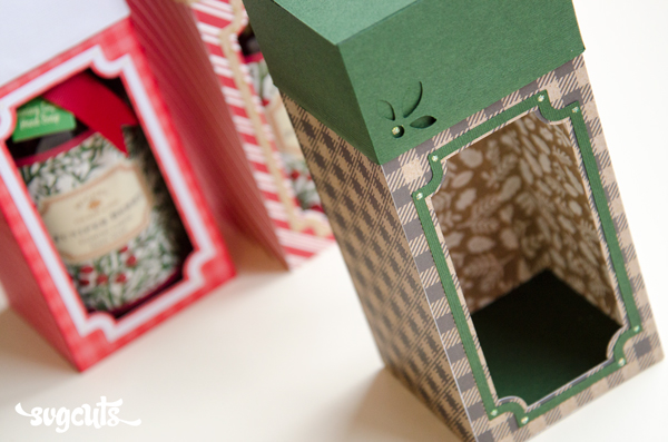Free Gift Box Cutting File from SVGCuts #svgcuts