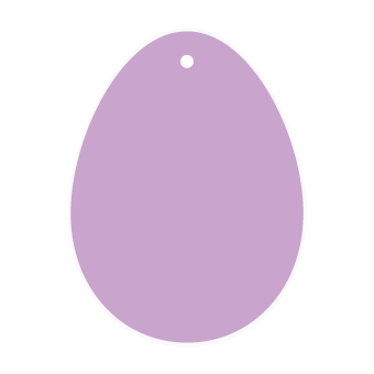 Free SVG File - Egg Ornament