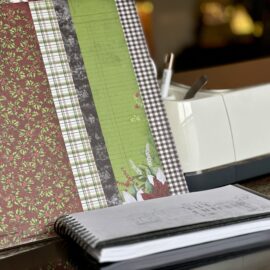 Introducing the Winterberry Tea Shoppe — Arriving 12/9 Simple Vintage Believe collection by Simple Stories, sketchbook and Cricut Maker